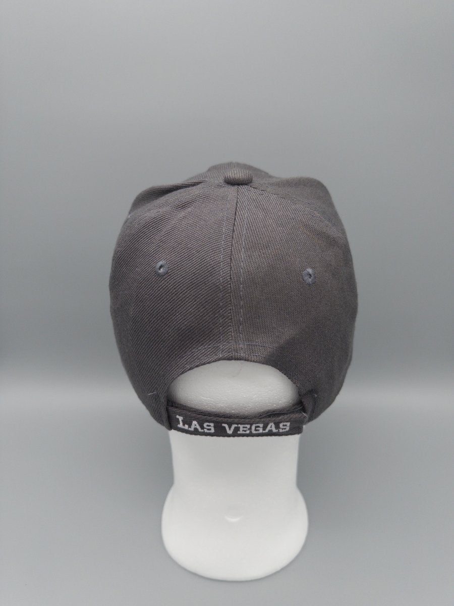 Las Vegas Souvenir "Script" Logo Cap - Charcoal Washed - Past Pieces