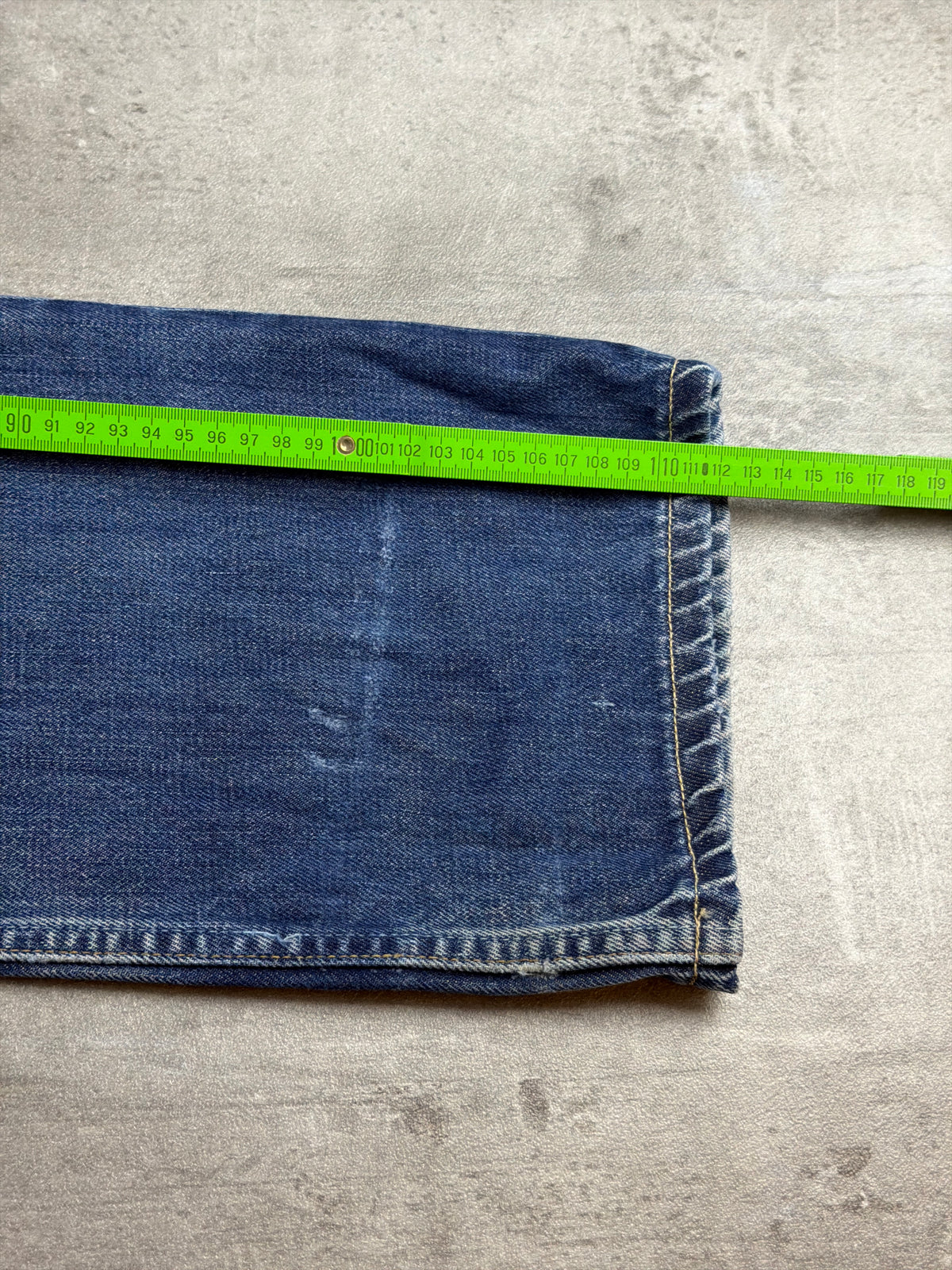 Levi's "507" Y2K Bootcut Flared Denim - Washed Blue – Ansicht 12
