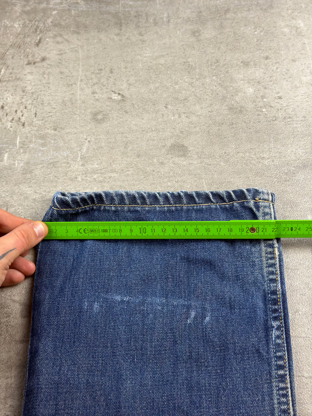 Levi's "507" Y2K Bootcut Flared Denim - Washed Blue - Past Pieces