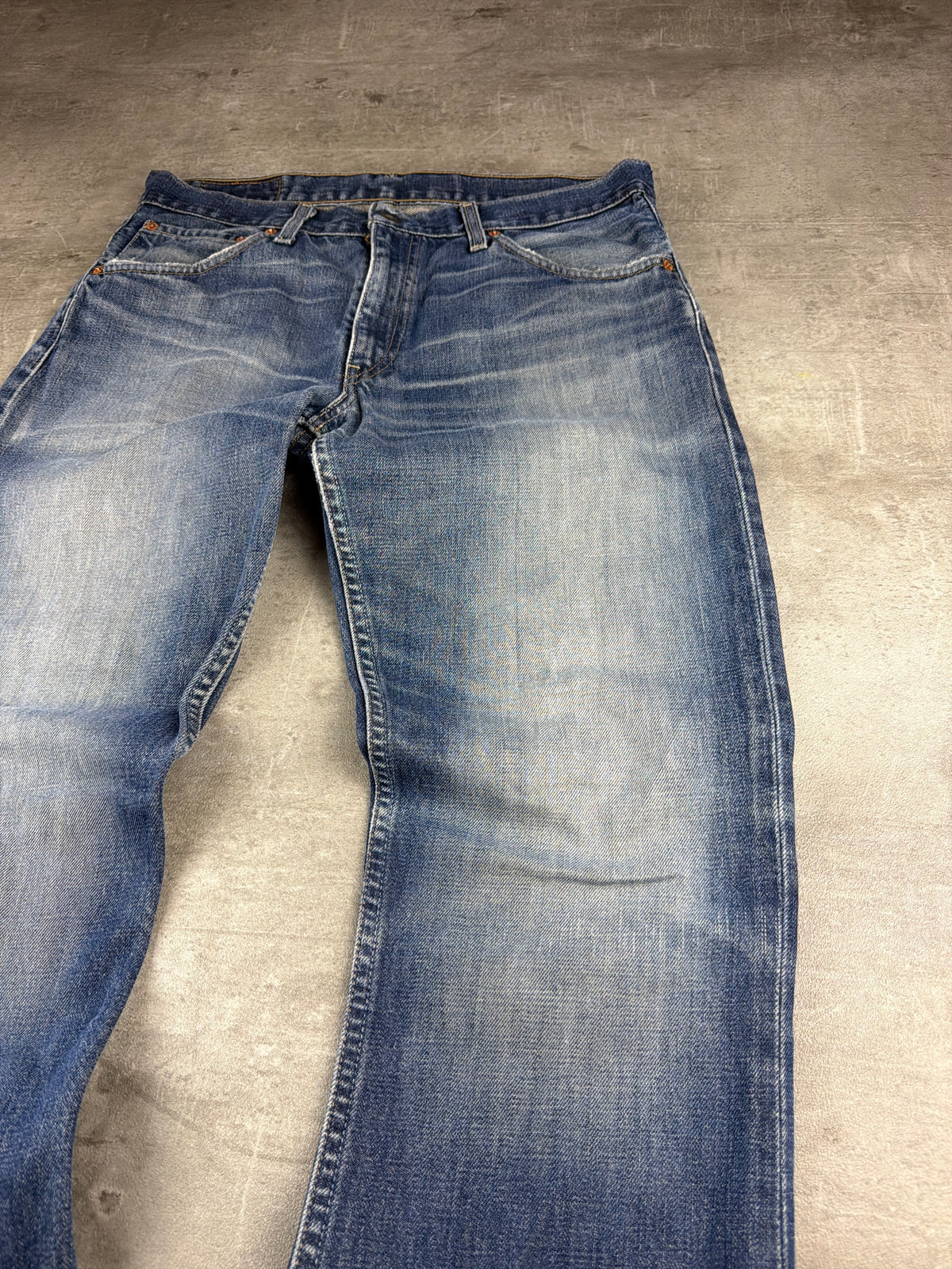 Levi's "507" Y2K Bootcut Flared Denim - Washed Blue – Ansicht 5