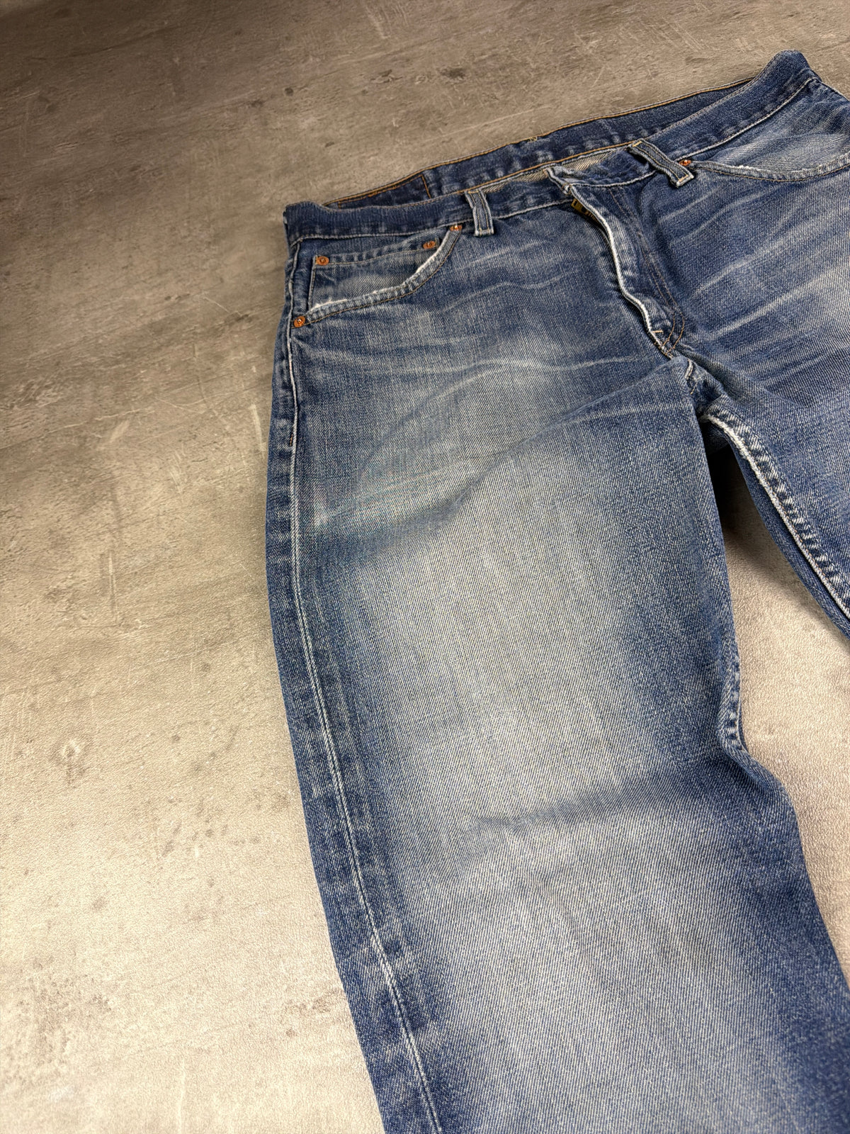Levi's "507" Y2K Bootcut Flared Denim - Washed Blue – Ansicht 6