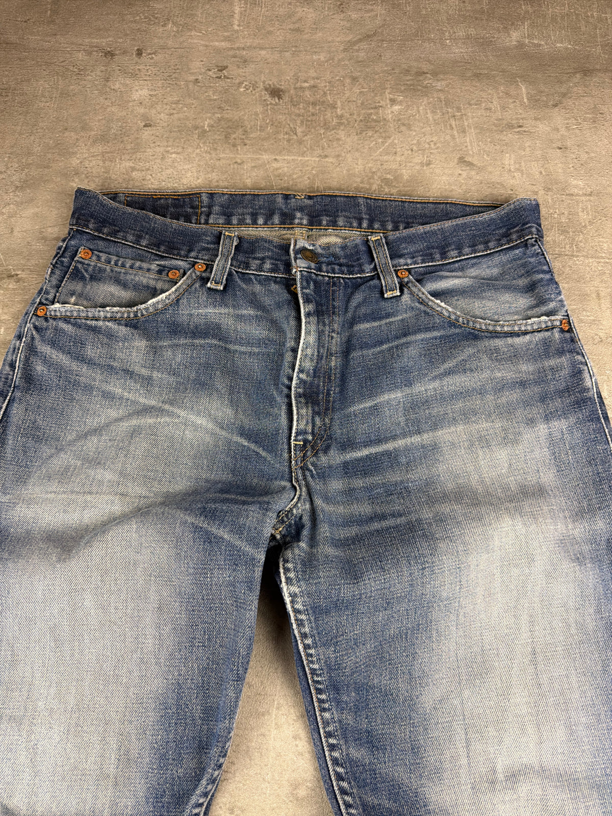 Levi's "507" Y2K Bootcut Flared Denim - Washed Blue – Ansicht 7