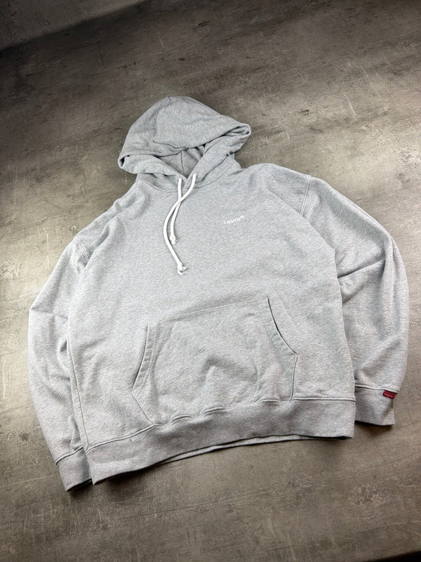 Levi's Embroidered Logo Oversized Hoodie - Heather Grey