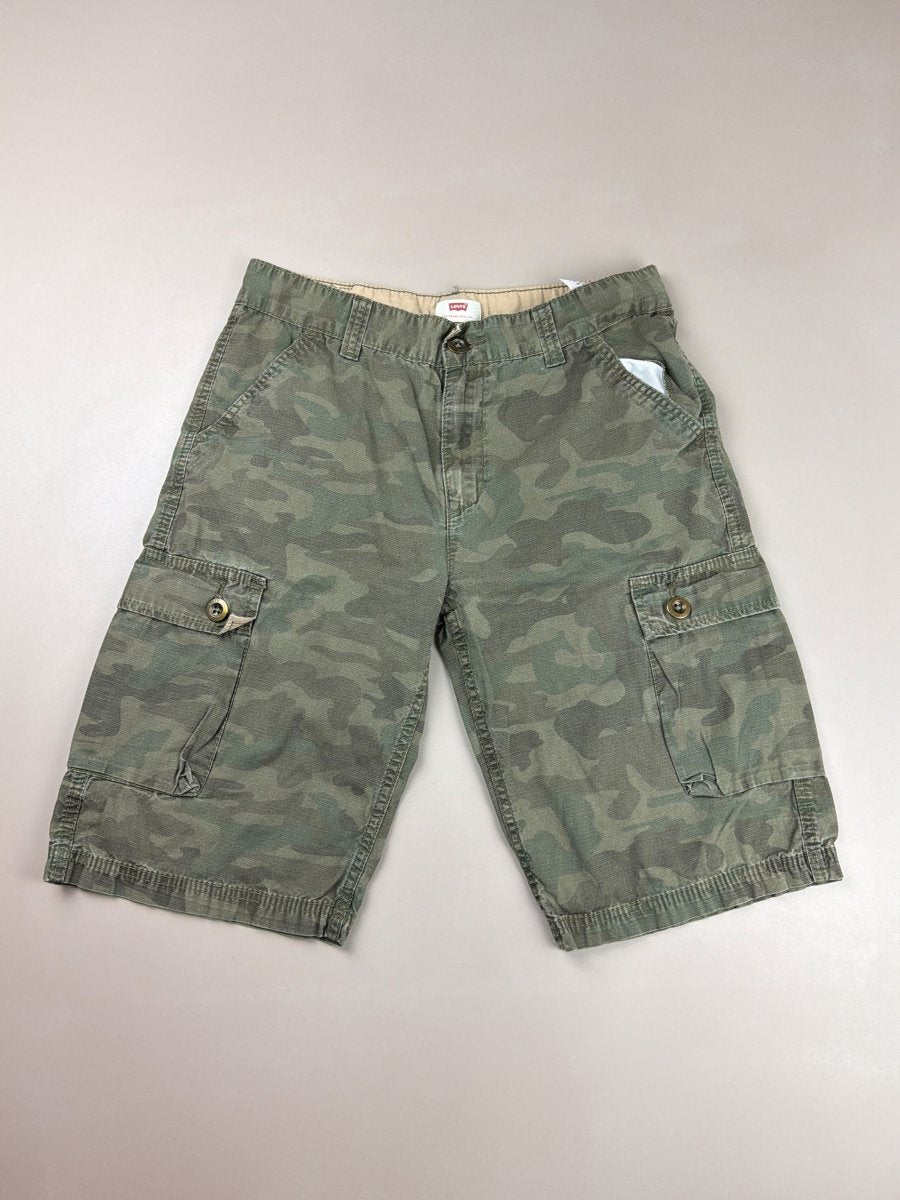 Levi's "Squad" Tactical Cargo Shorts - Woodland Camo - Past Pieces