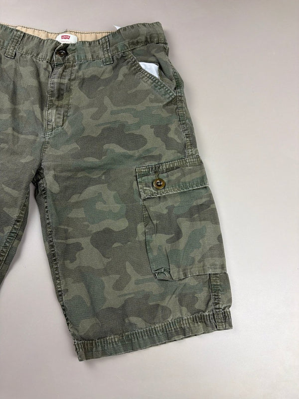 Levi's "Squad" Tactical Cargo Shorts - Woodland Camo
