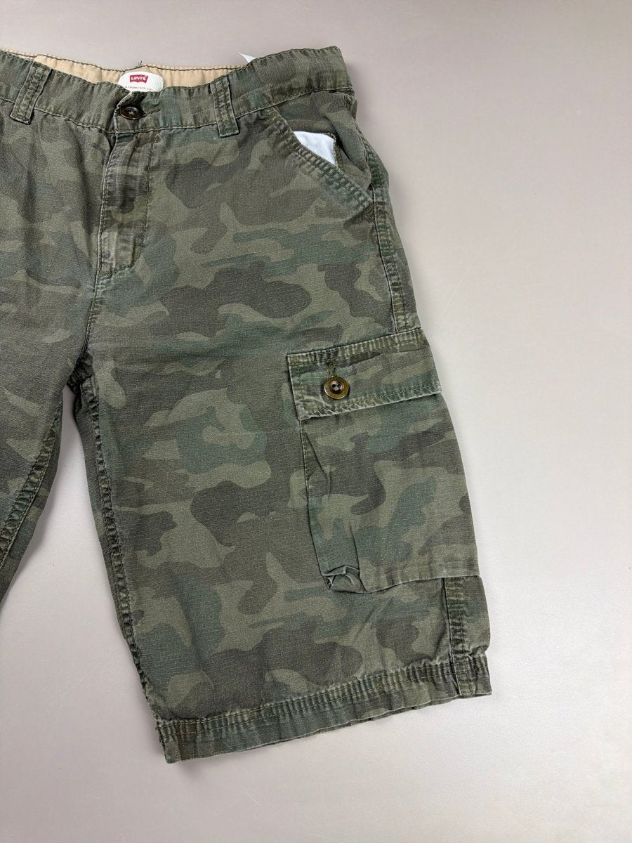 Levi's "Squad" Tactical Cargo Shorts - Woodland Camo - Past Pieces