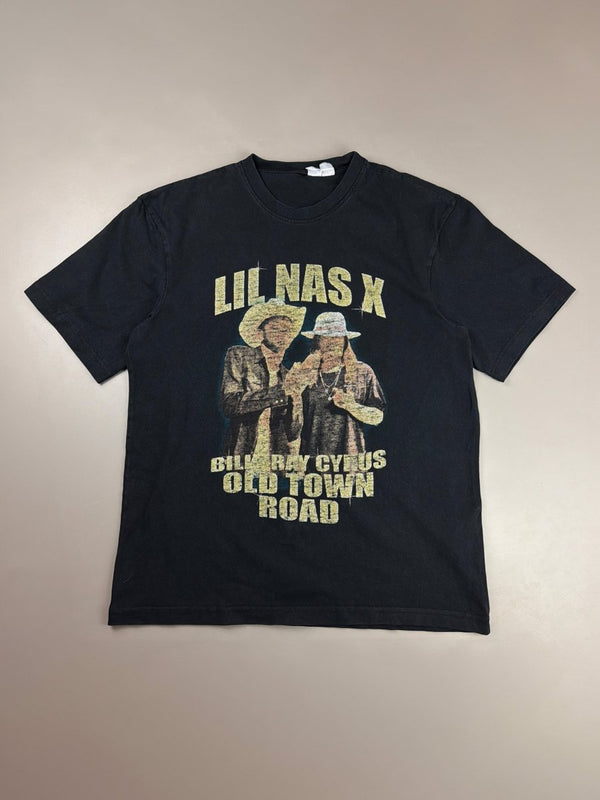 Lil Nas X "Old Town Road" Merch Tee - All Black