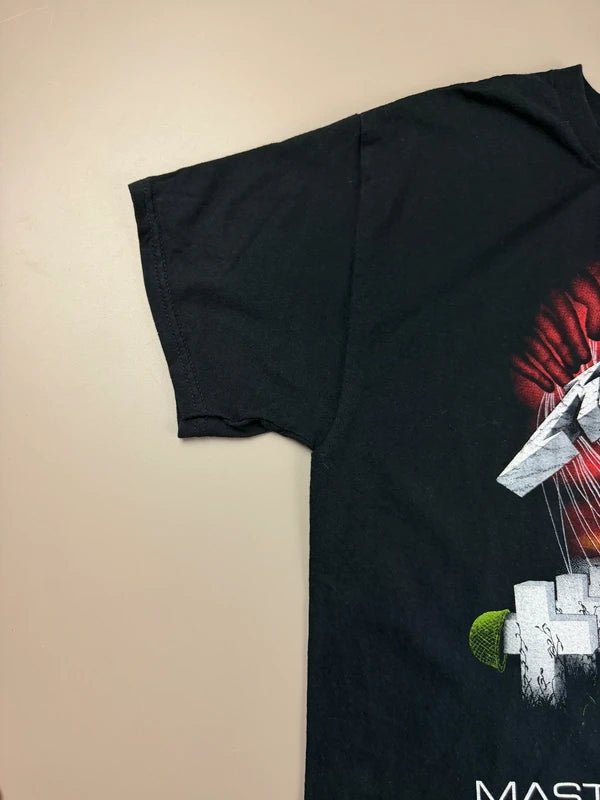 Metallica "Master of Puppets" Graphic Merch Tee - All Black & Purple