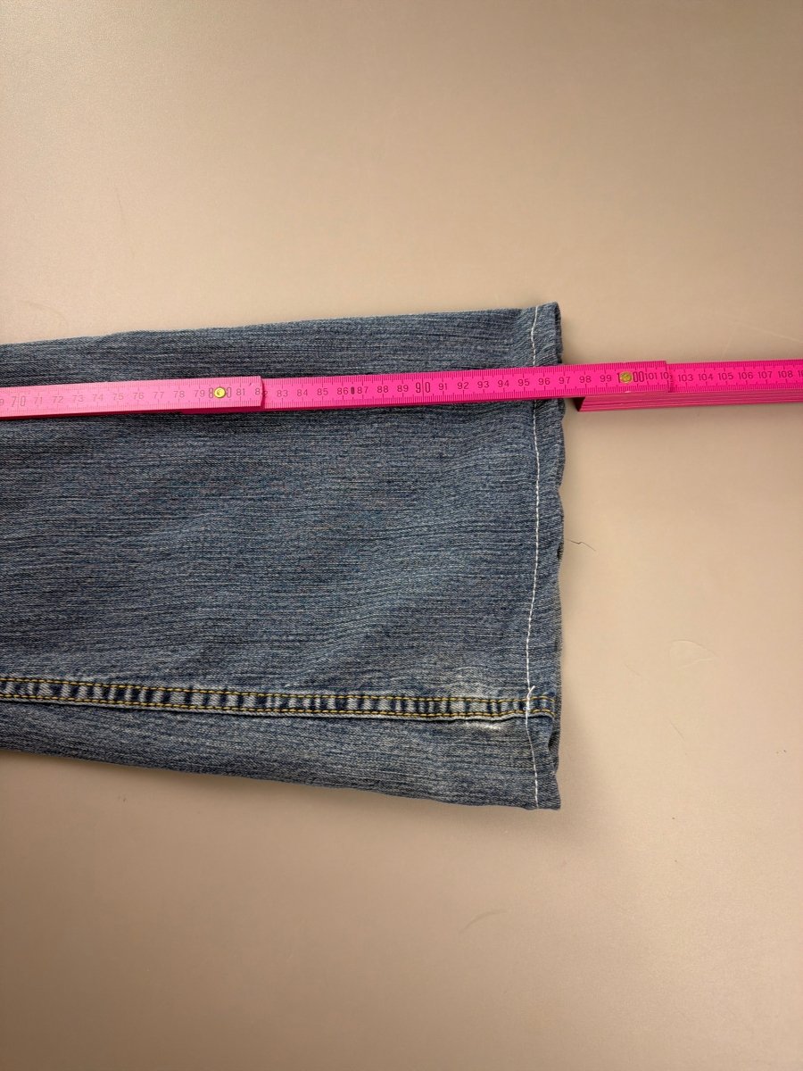 Mudd Archive "Aura" Flared Denim - Y2K McBling Low Waist - Past Pieces