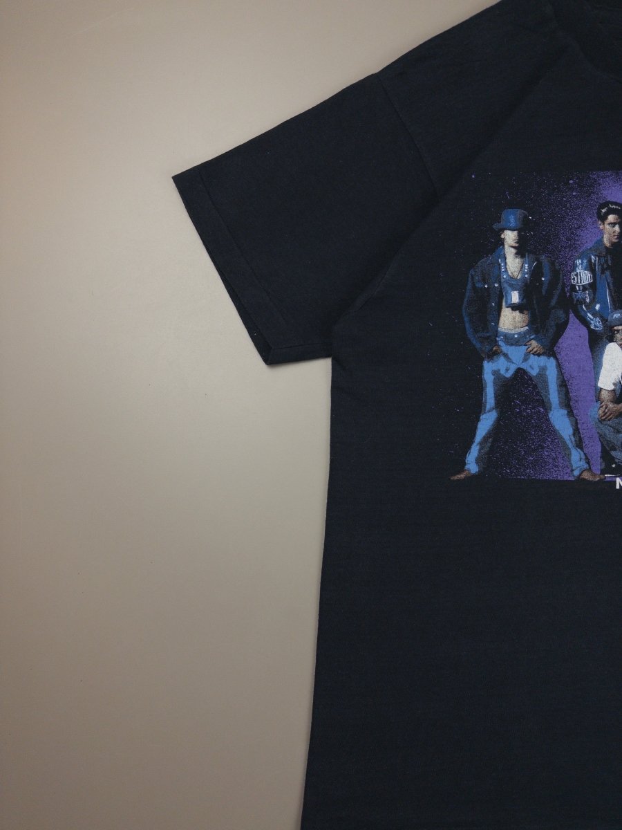 New Kids on the Block "No More Games" 90s Tour Tee - Washed Black - Past Pieces
