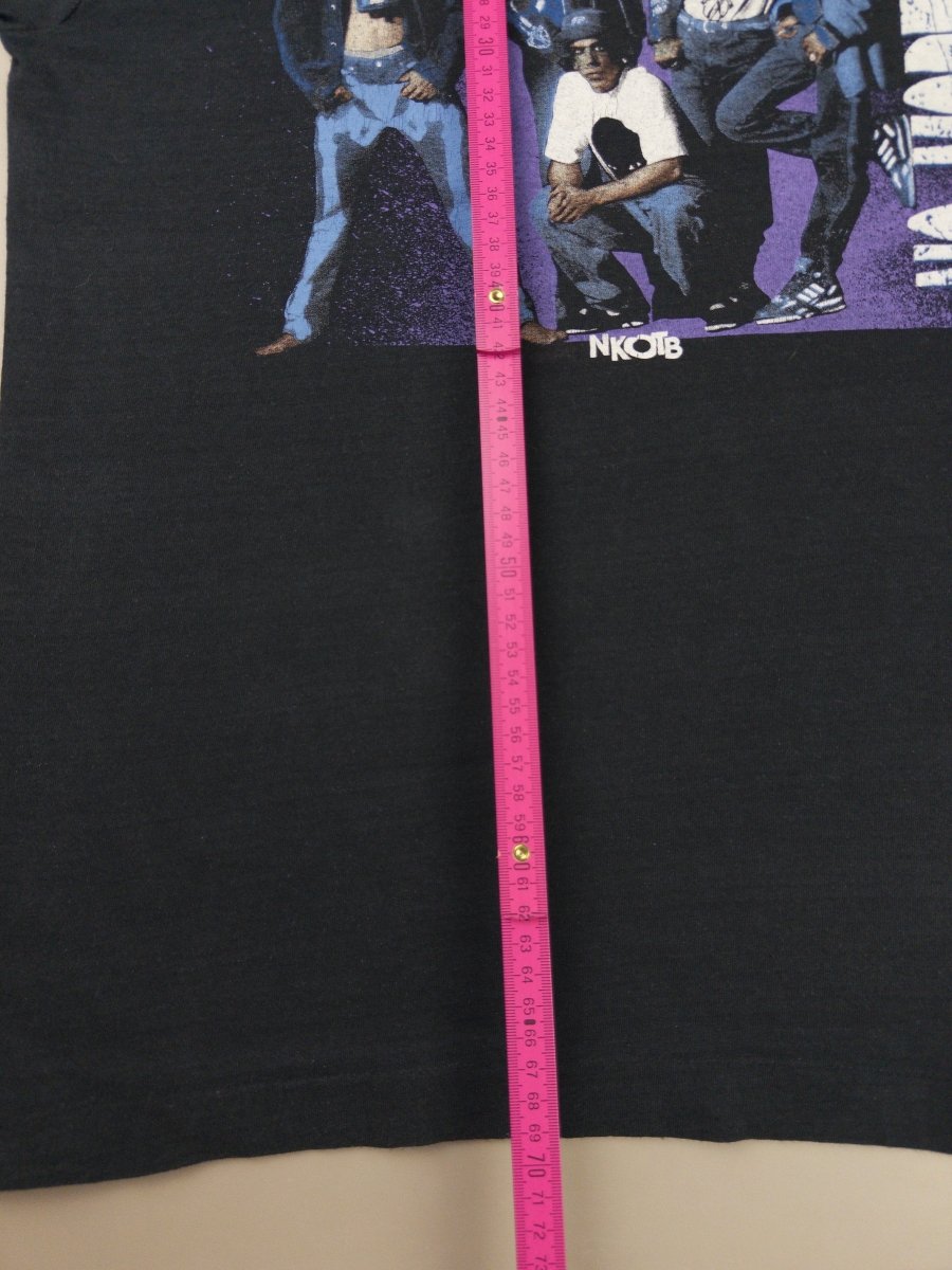 New Kids on the Block "No More Games" 90s Tour Tee - Washed Black - Past Pieces