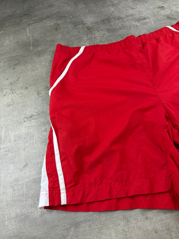 Nike Y2K Nylon Swim Shorts "Since 1972" - Red / Navy / White