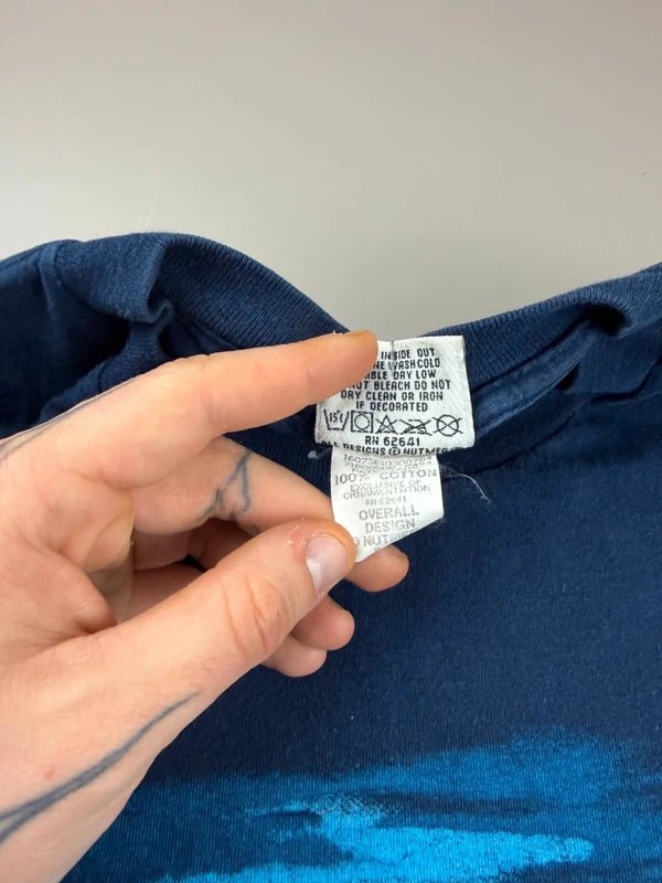 Nutmeg Mills "American Wilderness" Graphic Tee - Indigo Nature