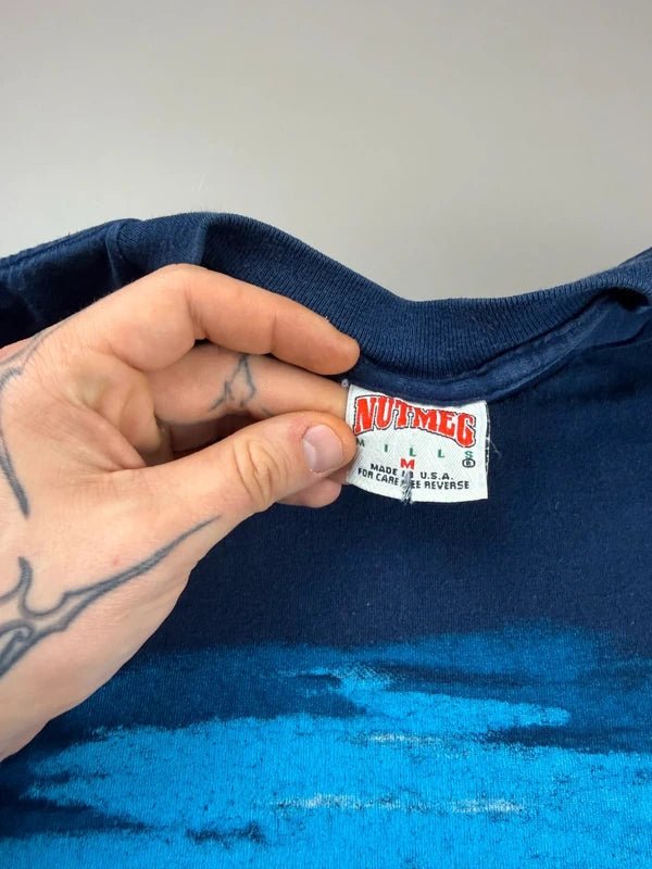 Nutmeg Mills "American Wilderness" Graphic Tee - Indigo Nature - Past Pieces
