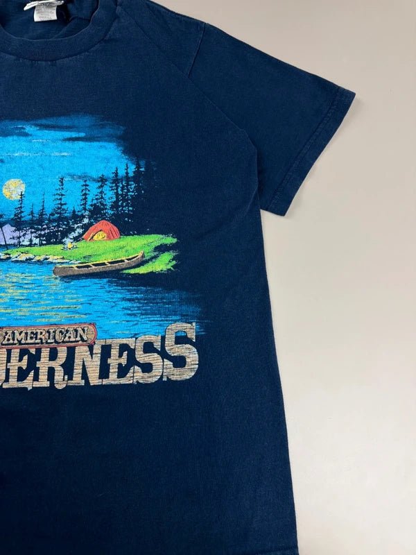 Nutmeg Mills "American Wilderness" Graphic Tee - Indigo Nature - Past Pieces