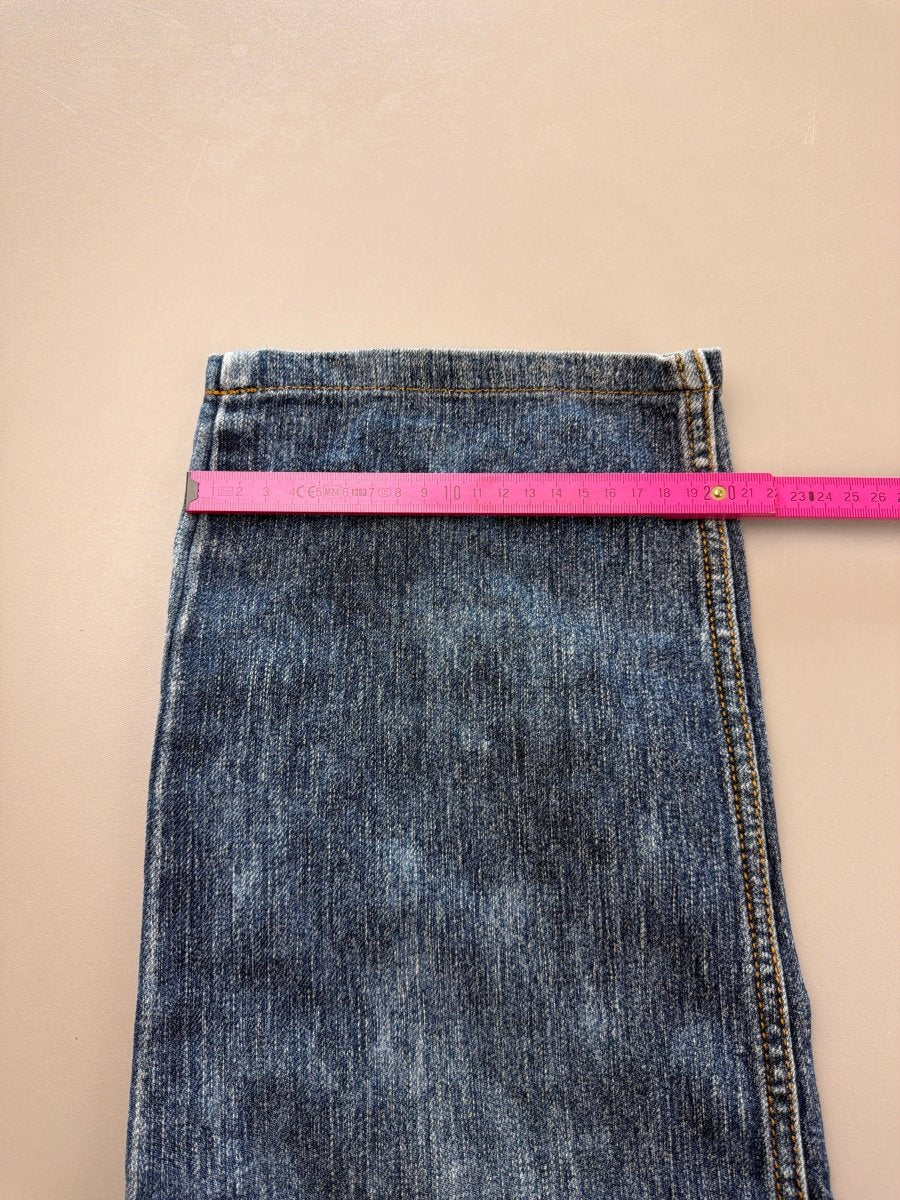 Oniarai Archive "Koi Skull" Tattoo Print Denim – Japanese Cyber - Past Pieces