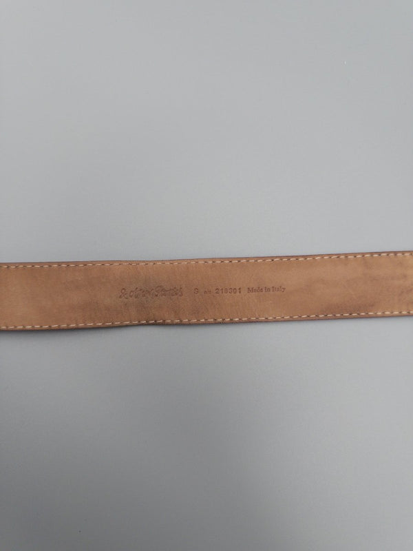 & Other Stories Italian Croco Embossed Slim Belt - Lilac Coquette