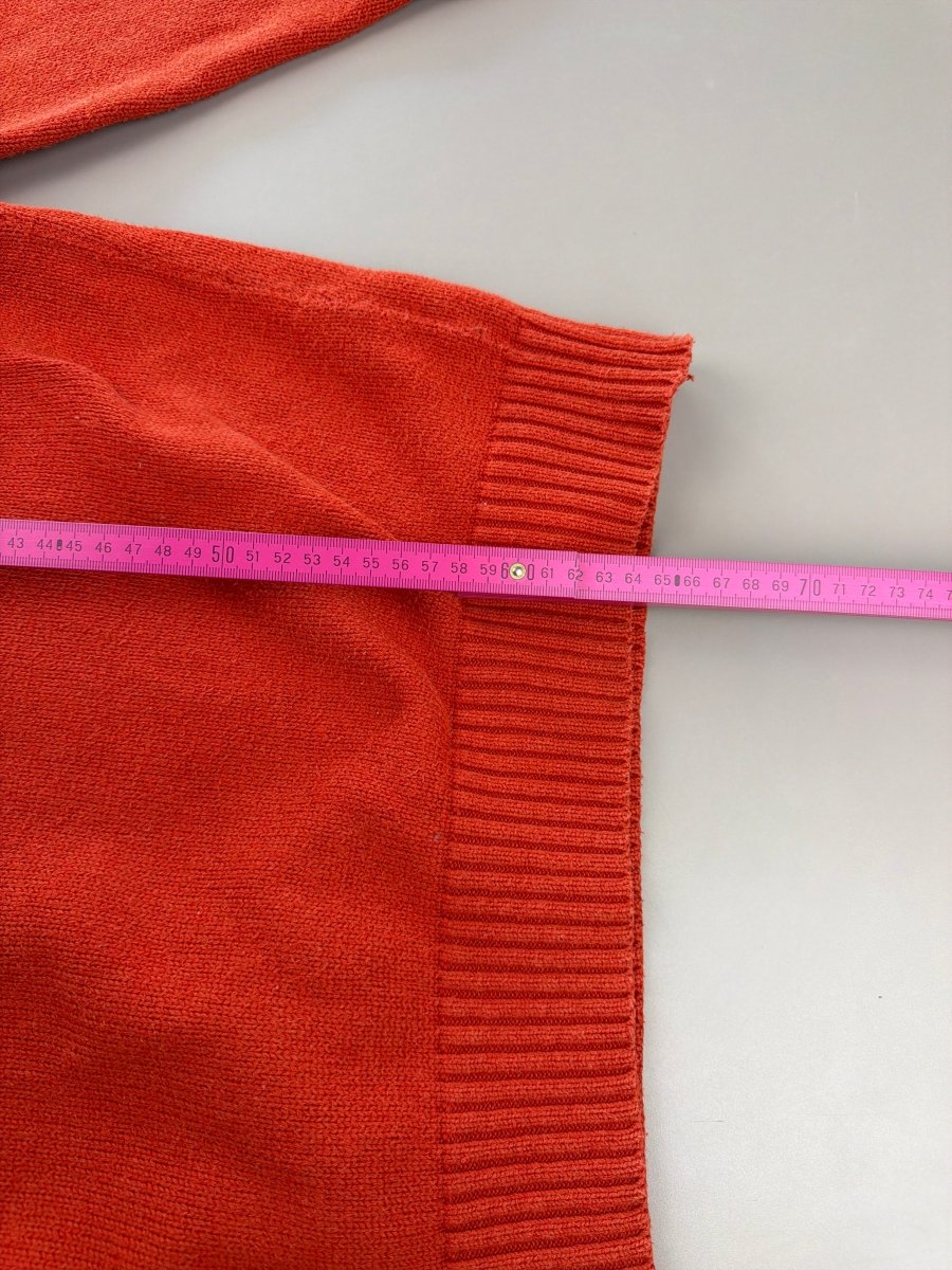 Polo Ralph Lauren Archive Classic Crewneck Sweater - Vibrant Orange - Past Pieces