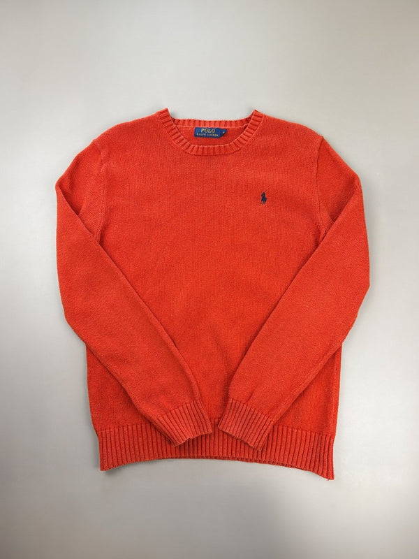 Polo Ralph Lauren Archive Classic Crewneck Sweater - Vibrant Orange