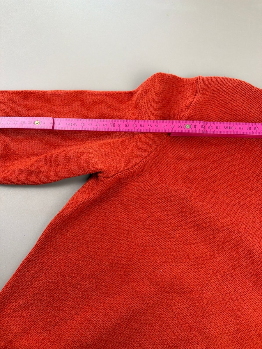 Polo Ralph Lauren Archive Classic Crewneck Sweater - Vibrant Orange - Past Pieces