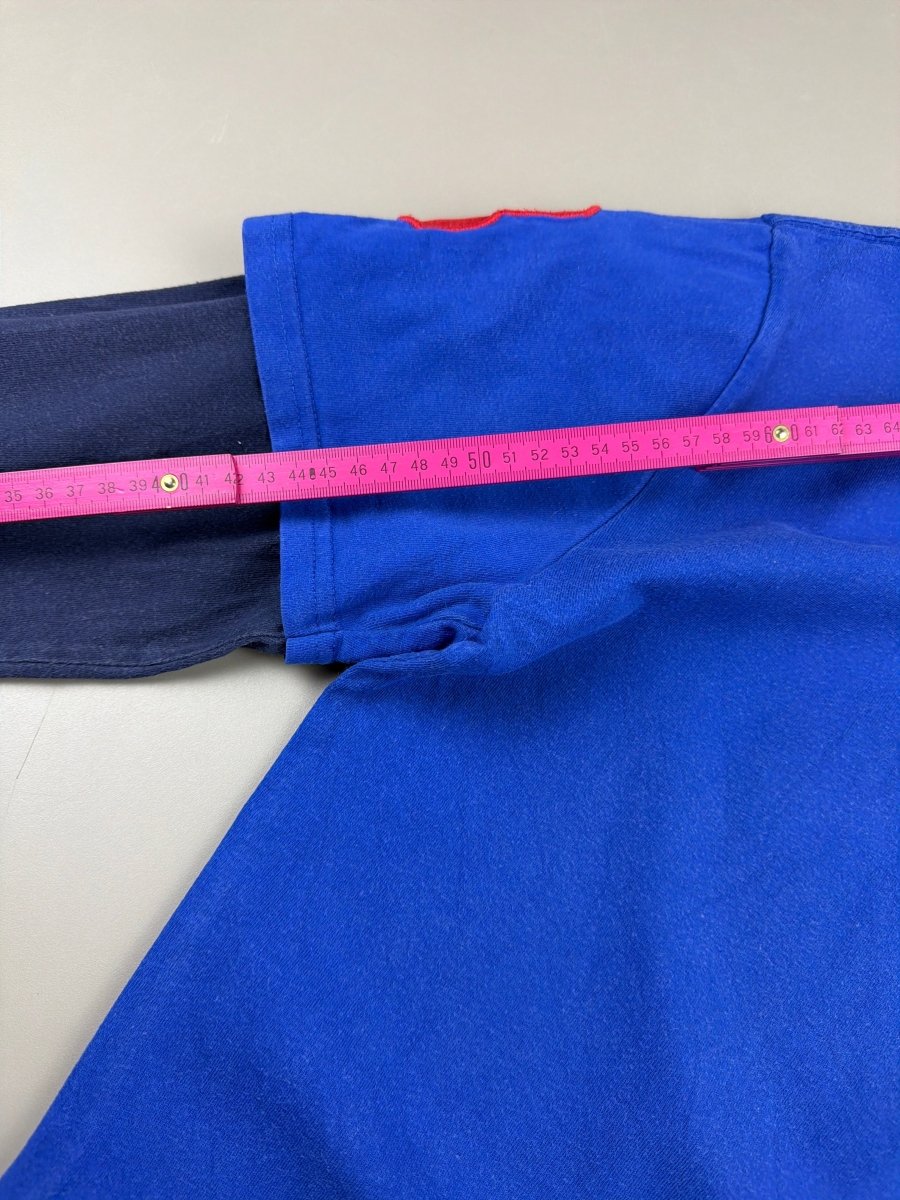 Polo Ralph Lauren Archive "Double Layer" Longsleeve - Royal Blue - Past Pieces