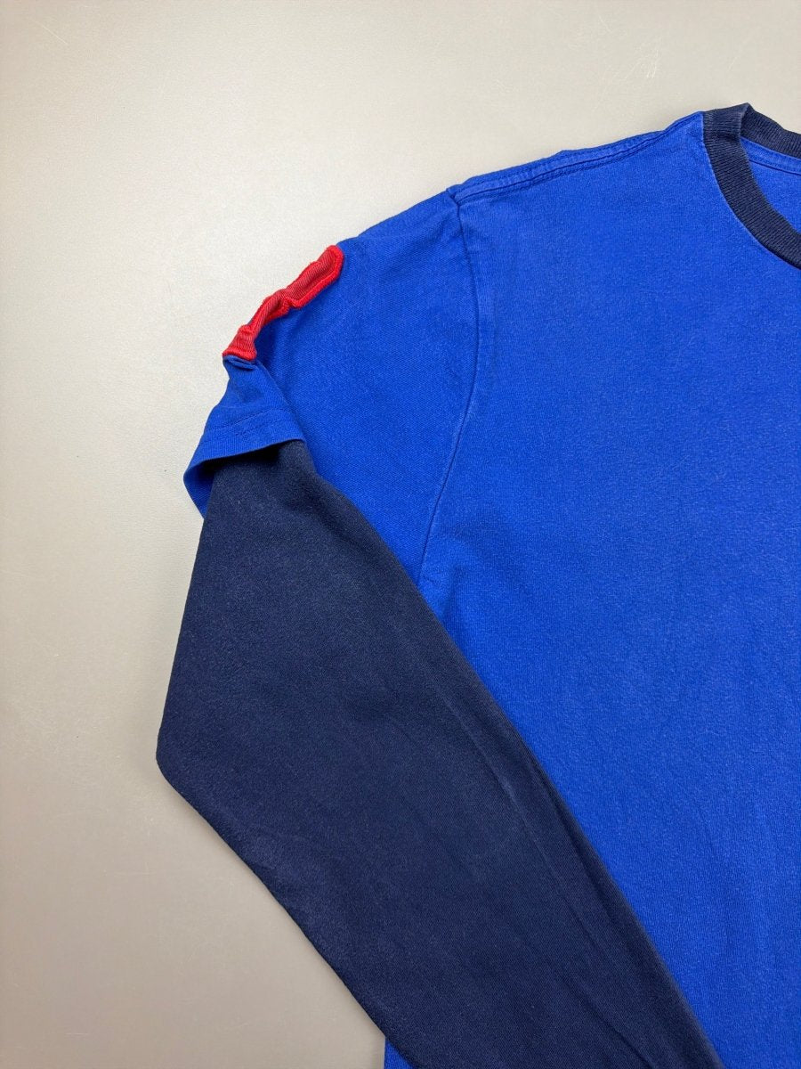 Polo Ralph Lauren Archive "Double Layer" Longsleeve - Royal Blue - Past Pieces