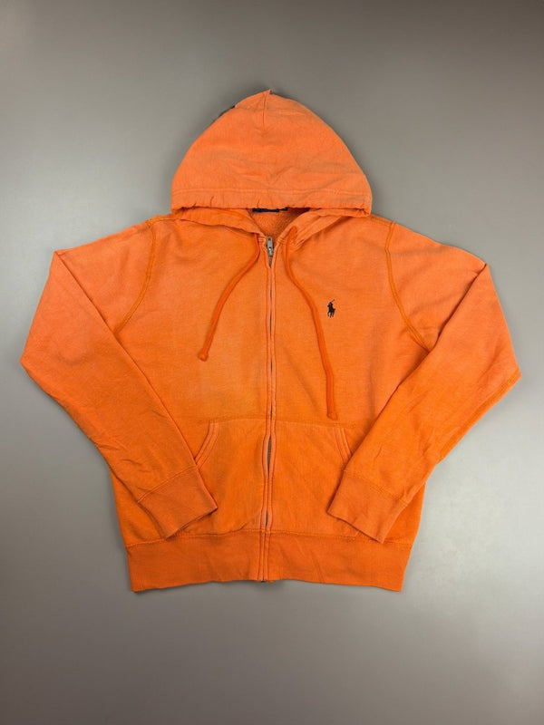 Polo Ralph Lauren Classic Zip Hoodie - Faded Neon Orange