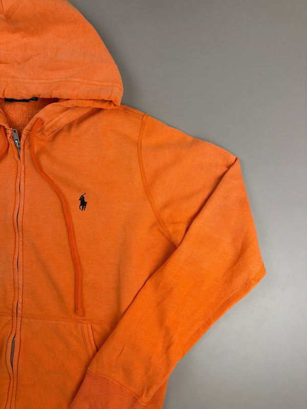 Polo Ralph Lauren Classic Zip Hoodie - Faded Neon Orange