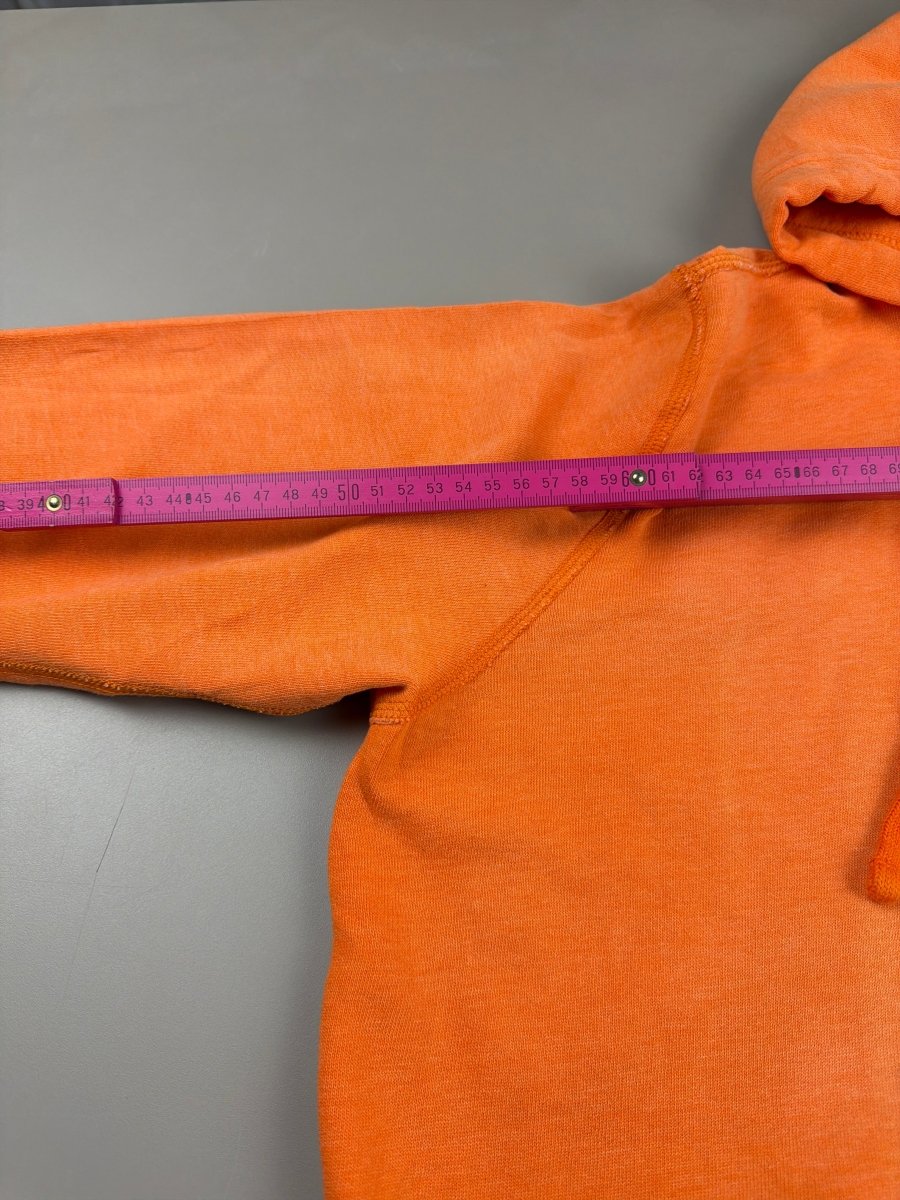 Polo Ralph Lauren Classic Zip Hoodie - Faded Neon Orange - Past Pieces
