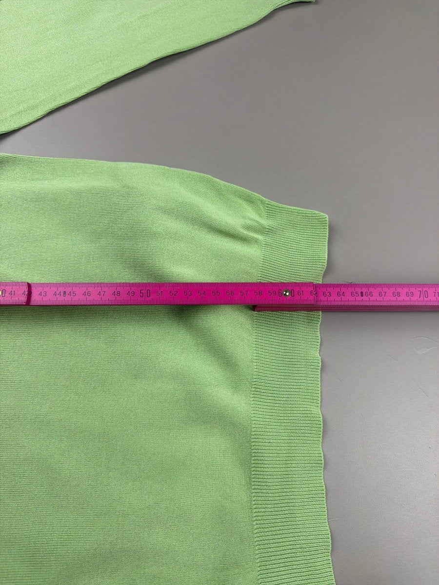 Polo Ralph Lauren "Neon Lime" V - Neck Sweater - Pastel Pop - Past Pieces