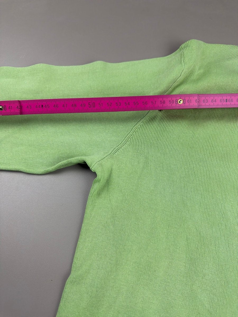 Polo Ralph Lauren "Neon Lime" V - Neck Sweater - Pastel Pop - Past Pieces