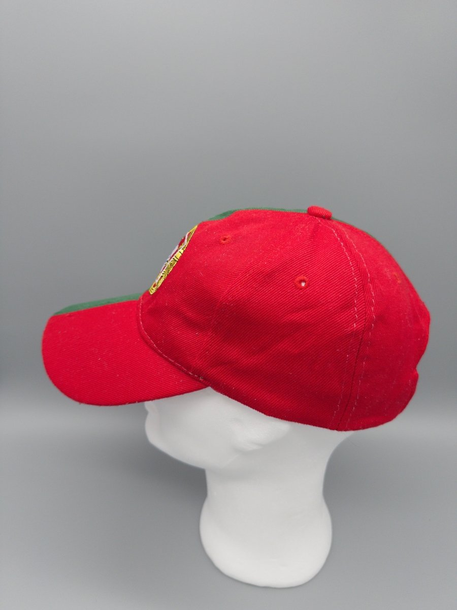 Portugal National Federation "Lisboa" Souvenir Cap - Green & Red Colorblock - Past Pieces
