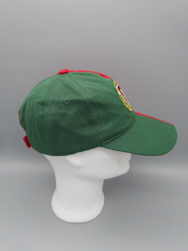 Portugal National Federation "Lisboa" Souvenir Cap - Green & Red Colorblock