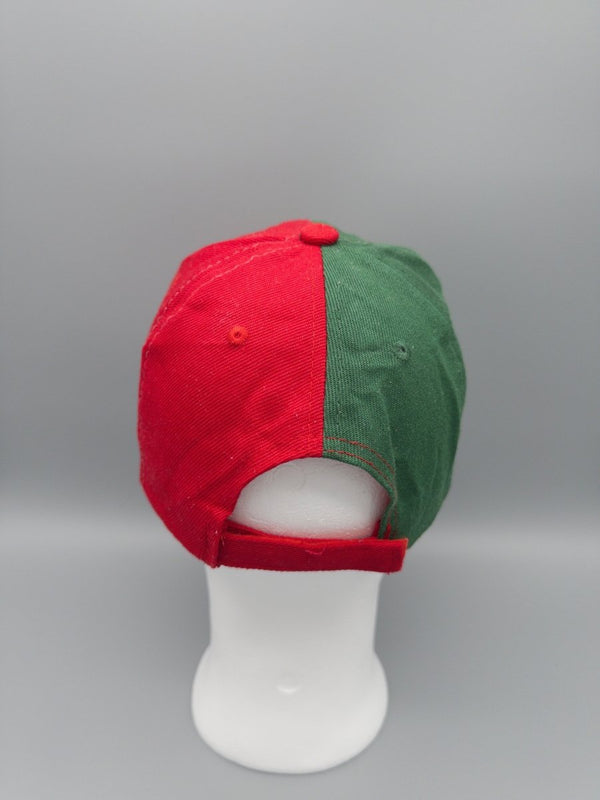 Portugal National Federation "Lisboa" Souvenir Cap - Green & Red Colorblock
