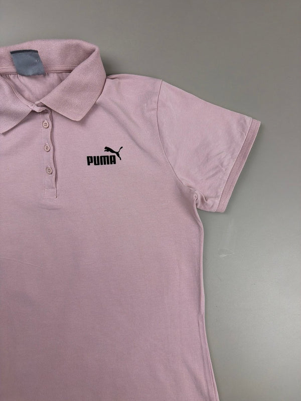 Puma Essential "Dusty Rose" Sporty Polo - Baby Pink