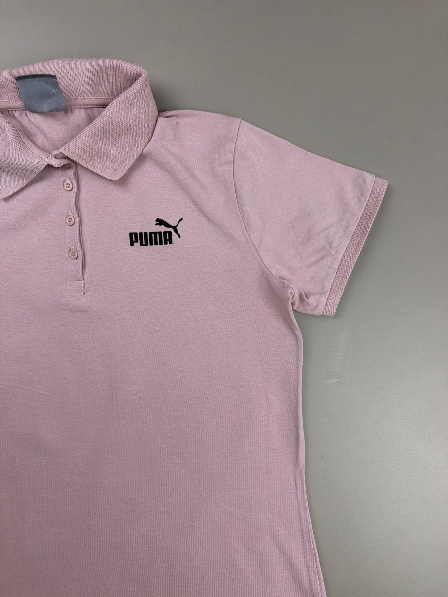 Puma Essential "Dusty Rose" Sporty Polo - Baby Pink - Past Pieces