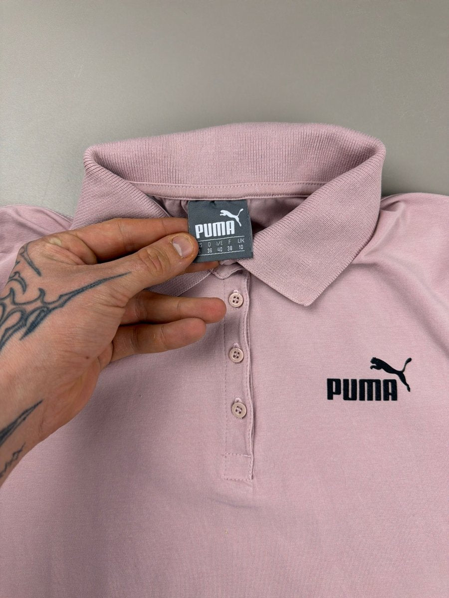 Puma Essential "Dusty Rose" Sporty Polo - Baby Pink - Past Pieces