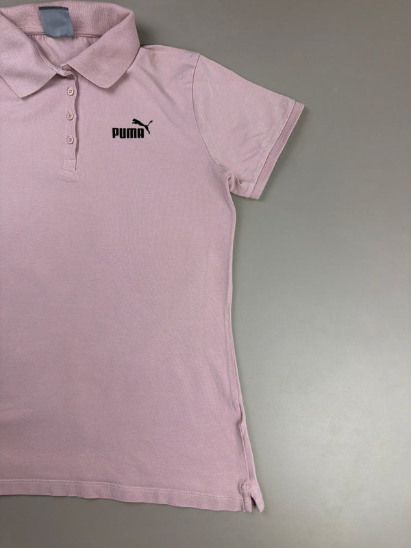 Puma Essential "Dusty Rose" Sporty Polo - Baby Pink