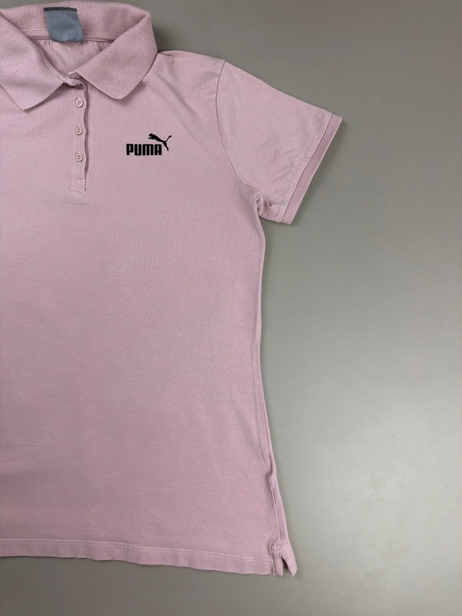 Puma Essential "Dusty Rose" Sporty Polo - Baby Pink - Past Pieces