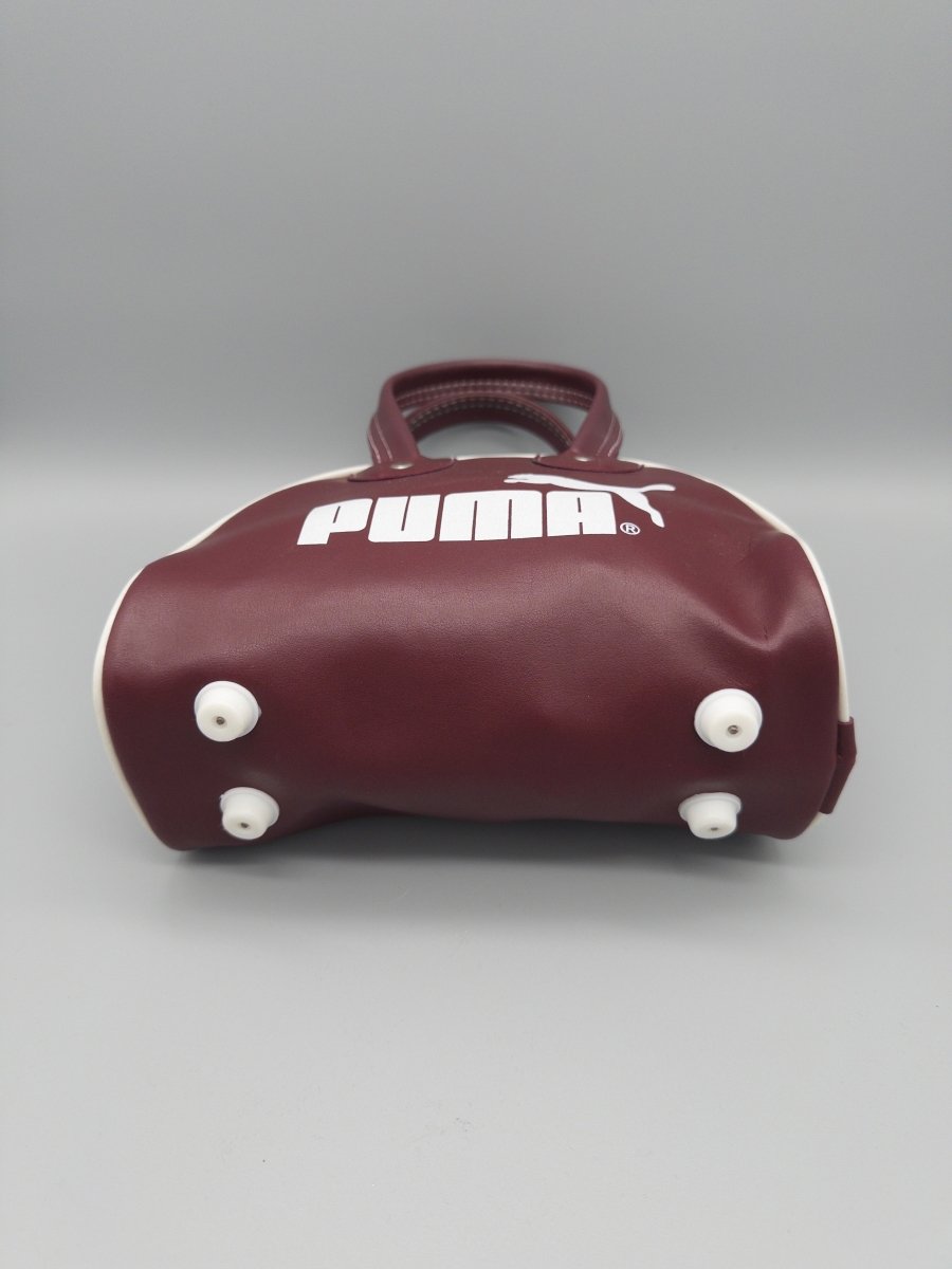 Puma Retro Sport "Blaze" Mini Bowling Bag - Burgundy / Y2K Chic - Past Pieces