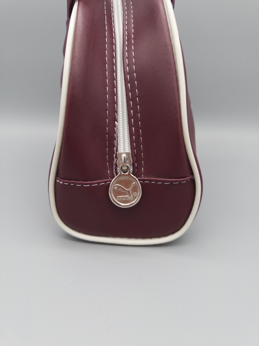 Puma Retro Sport "Blaze" Mini Bowling Bag - Burgundy / Y2K Chic - Past Pieces