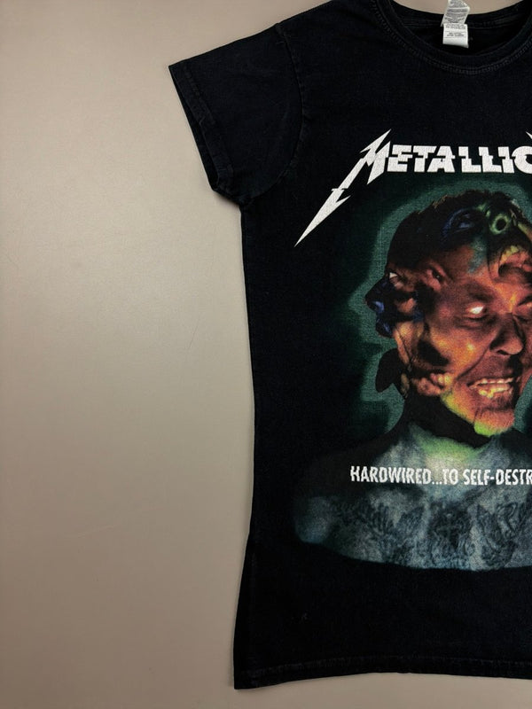 Rare Metallica World Wired Tour "Hardwired" Graphic Tee - Multi-Color
