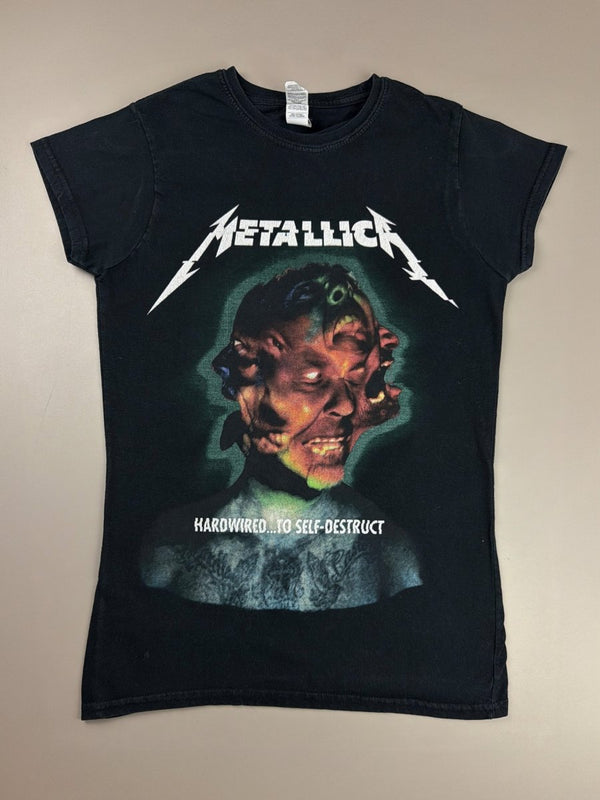 Rare Metallica World Wired Tour "Hardwired" Graphic Tee - Multi-Color