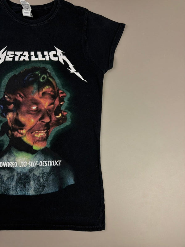 Rare Metallica World Wired Tour "Hardwired" Graphic Tee - Multi-Color