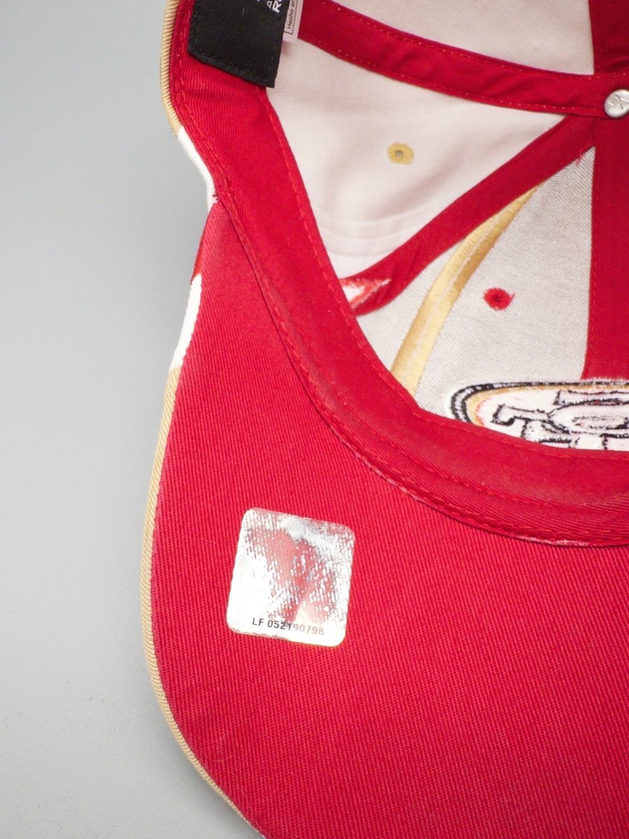 Reebok x NFL San Francisco 49ers Archive Style Cap - Red/Gold - Past Pieces