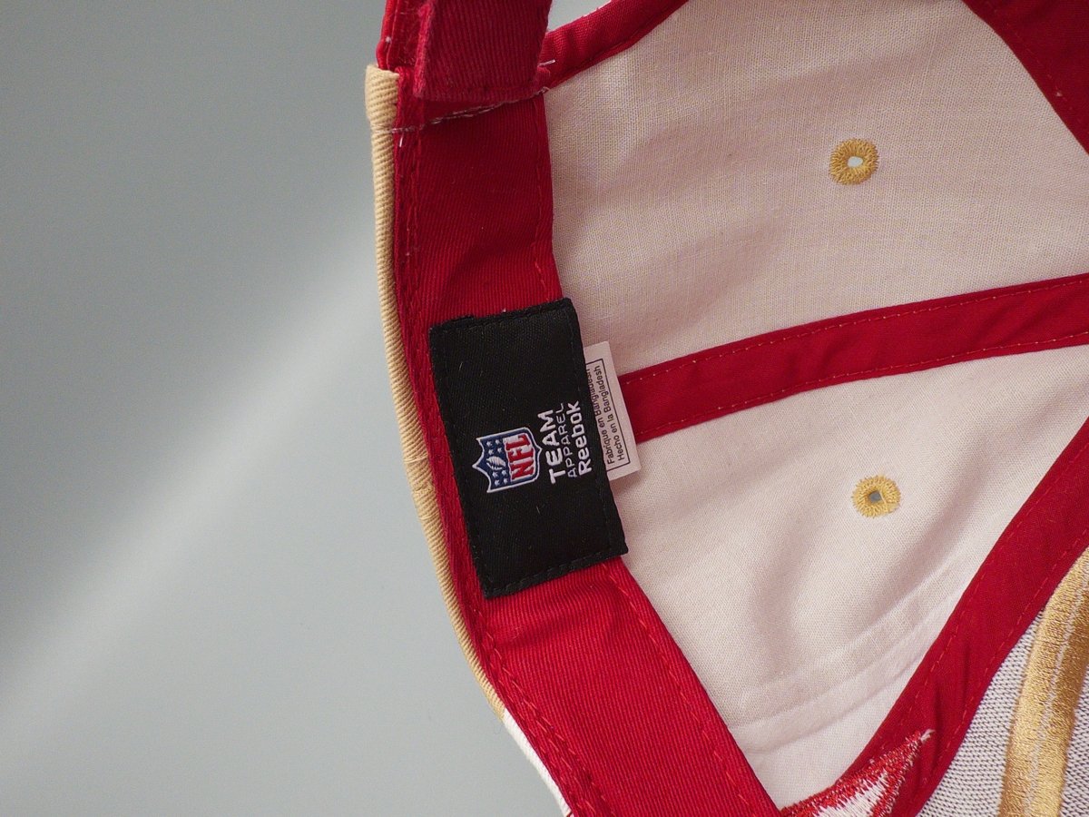 Reebok x NFL San Francisco 49ers Archive Style Cap - Red/Gold - Past Pieces