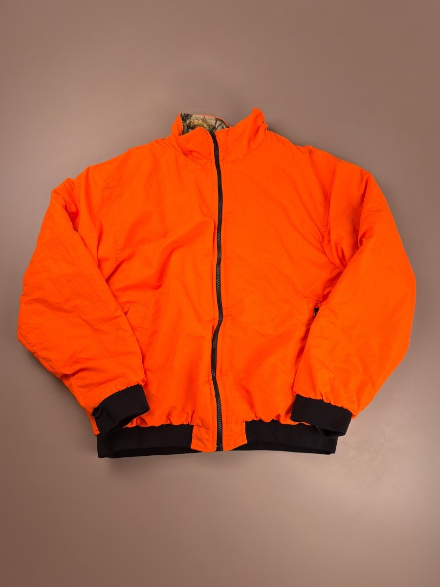 Remington "Blaze" Reversible Fleece Jacket - RealTree Camo / Safety Orange Gorpcore - Past Pieces
