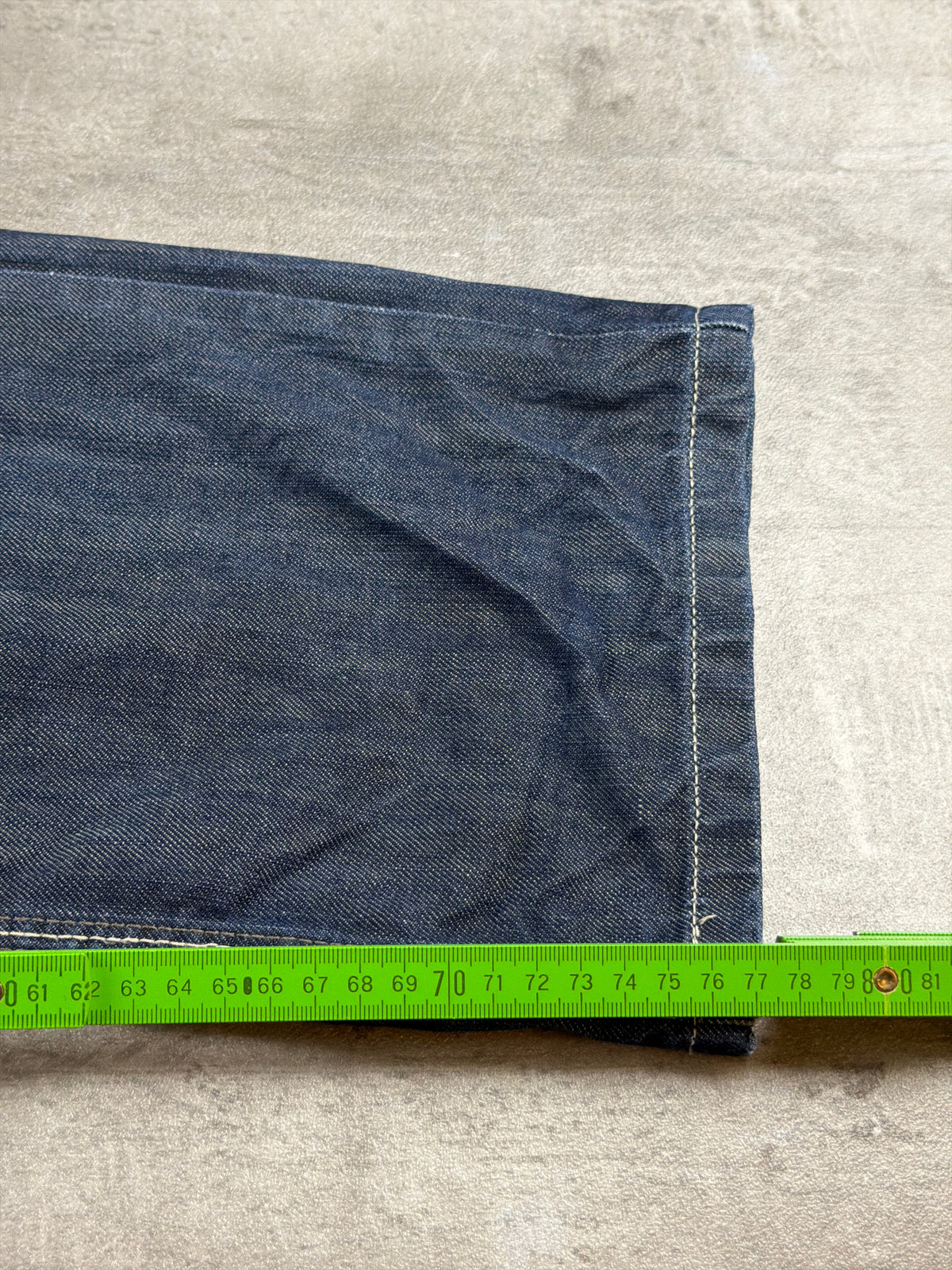 River Island Y2K Baggy Embroidered Denim Jeans - Washed Blue / Indigo - Past Pieces