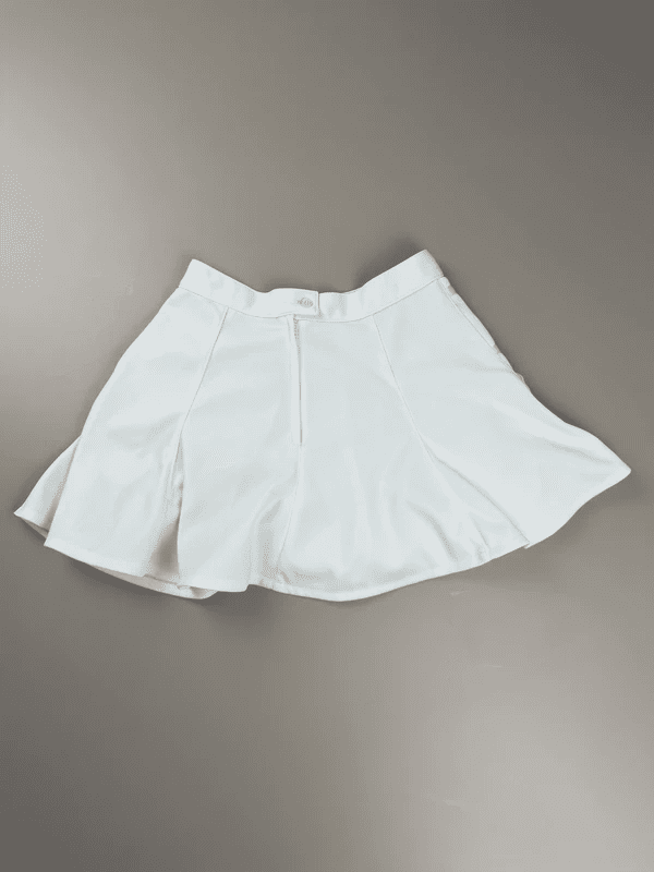 Sergio Tacchini Archive "Match Point" Mini Skirt - All White Coquette