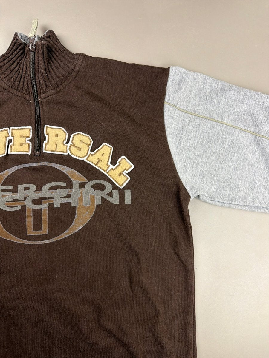 Sergio Tacchini "Universal" Quarter Zip Sweater - Earthy - Past Pieces
